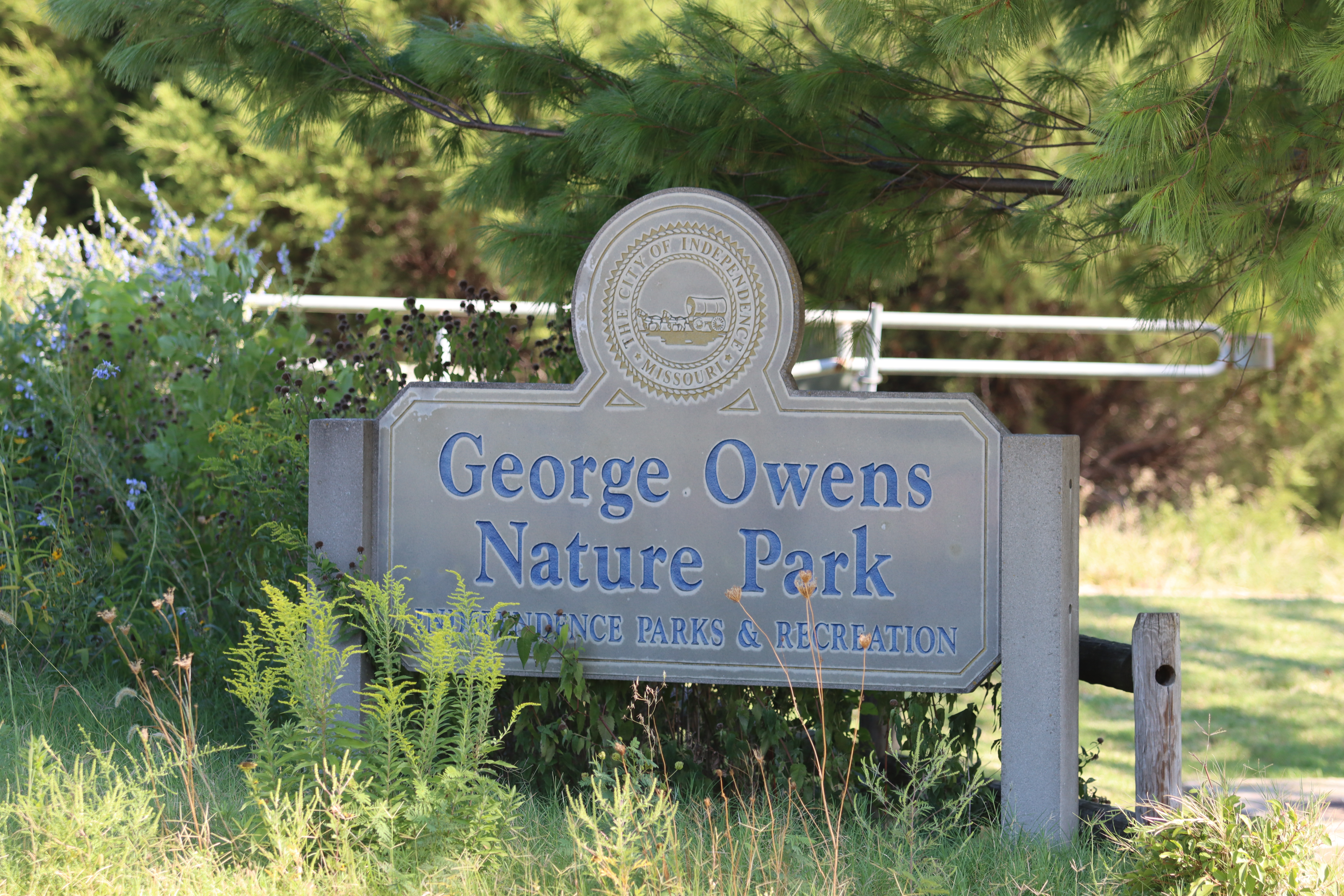George Owens Nature Park Entrance