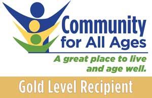Community for All Ages Gold Logo
